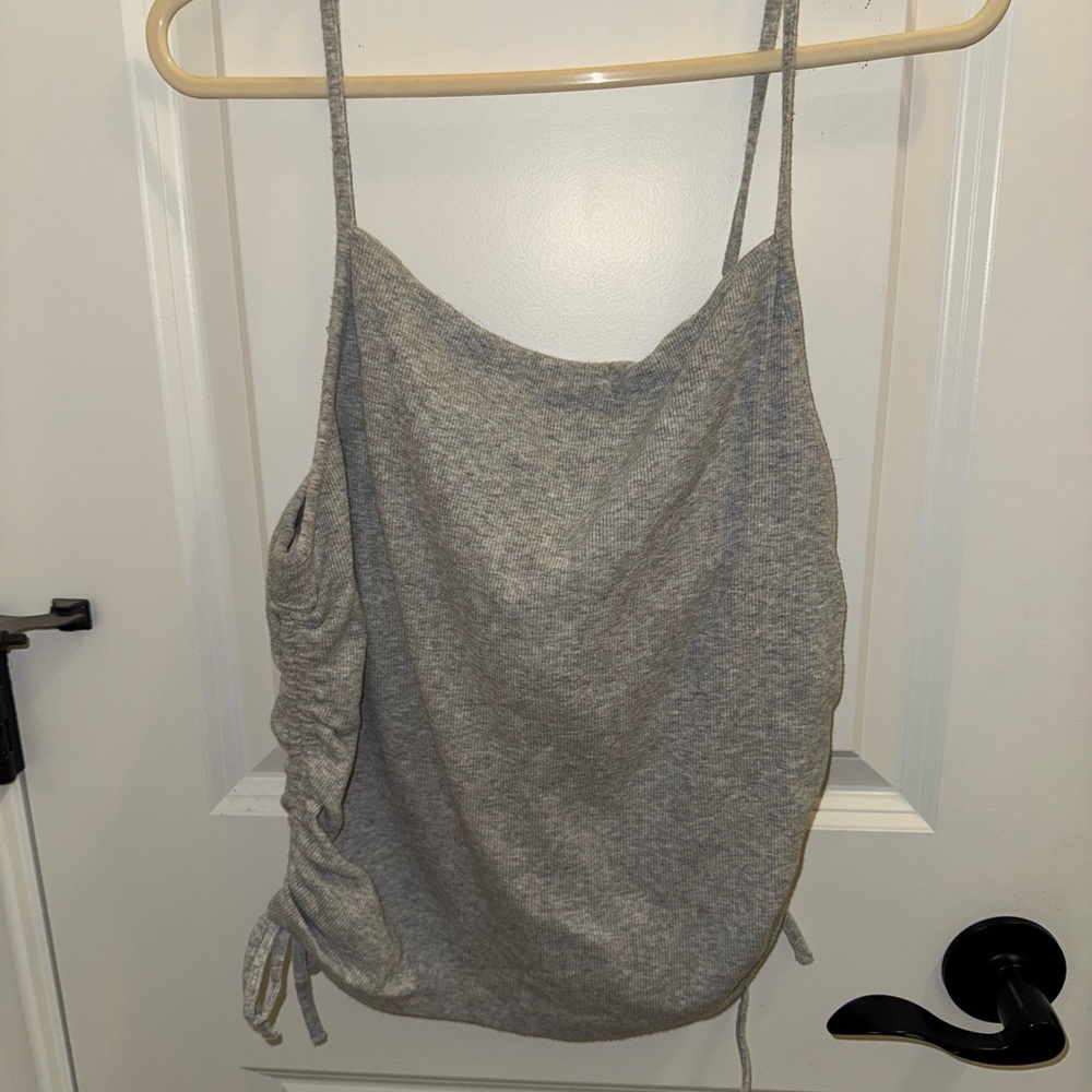 Aerie Grey Tank with cami insert